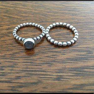 Two Pandora rings